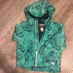 Boys 3T OshKosh Dino raincoat